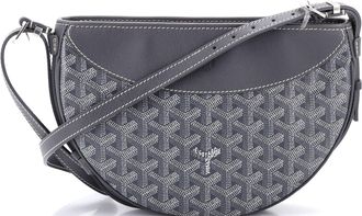 Goyard Hirondelle Shoulder Bag Coated Canvas and Leather