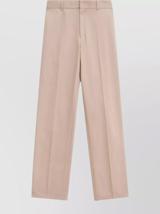 Filippa K cotton straight-leg trousers