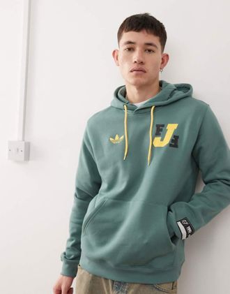 adidas Originals Jamaica VRCT - Felpa con cappuccio verde