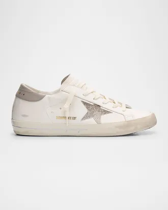 Golden Goose Super-Star Low-Top Leather Sneakers