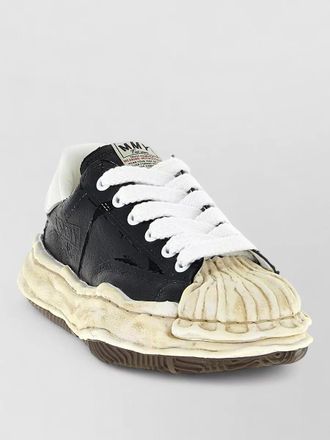 Miharayasuhiro cotton canvas low-top sneakers