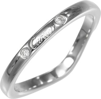 Cartier Platinum 950 Band Ring (Pre-Owned)