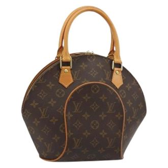Louis Vuitton Pre-owned Monogram Canvas Hand Bag - Dames - Pre-owned - Bruin - Maat: ONE Size Leer
