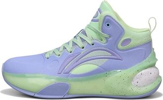 Generic Mens Basketball Shoes Anti Slip Shock-Absorbing Breathable Fashionable Rubber Sole Sports Boots Walking Shoes(Blue,5.5 UK)