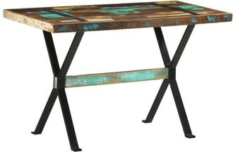 vidaXL Mesa De Comedor 120x60x76 Cm De Madera Recuperada Masiva - 303197