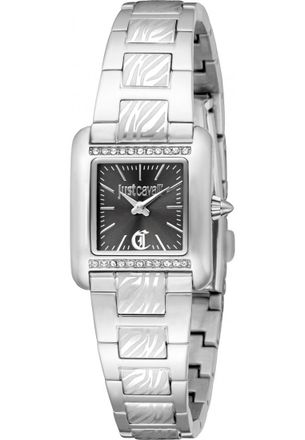 Just Cavalli Womens JC1L384M0055 Ladies Animalier Sera Watch - Silver - One Size