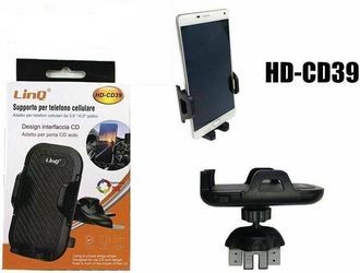 Trade Shop Trade Shop - Supporto Da Auto Attacco Slot Cd Autoradio Smartphone Linq Hd-cd39