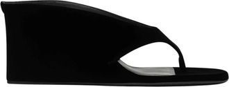 Alaia Wedges, female, Black, 7 UK, Infradito