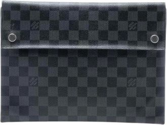 Louis Vuitton Pre-owned Clutches, female, Black, Size: ONE SIZE Pre-owned Fabric Clutch