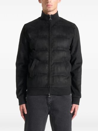 Mani&egrave;re De Voir zip-up padded jacket - Black