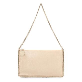 Stella McCartney Shoulder Bags, female, Beige, ONE SIZE, Falabella Pochette