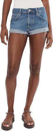 Free People We The Free Cali Cuffed Shorties Womens Shorts Mulholland : 30 3, Cotton/Denim