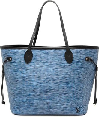 Louis Vuitton 2017 Epi Denim Neverfull MM tote bag - Nero