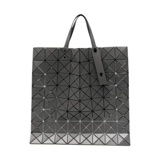 Issey Miyake Lucent Matte Tote Bag 8x8 - Dames - Tassen - Grijs - Maat: ONE Size Zijde