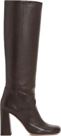 Fabiana Filippi Leren laarzen - Bruin