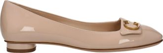 Dior Mujers Bailarina Rosa Brillo/Nude