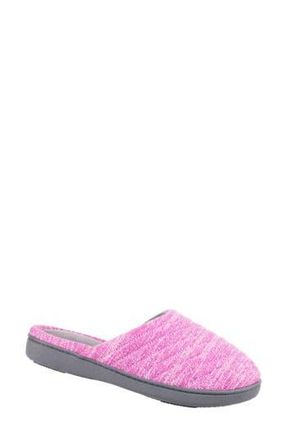 Isotoner Andrea Space Knit Slipper in Violet at Nordstrom Rack, Size Medium