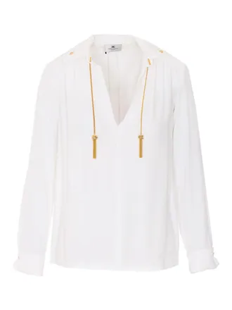 Elisabetta Franchi White Shirt