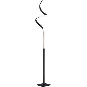 Reality Course piantana led 11W 1150lm, 3000K ondulata antracite h. 145CM dimmerabile