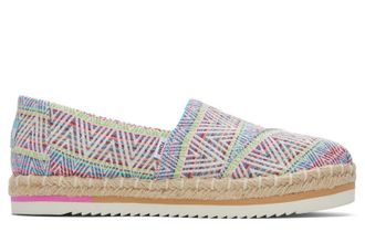Toms Toms Alpargata Platform Rope Shoes Womens - Multicolour - Size UK 8