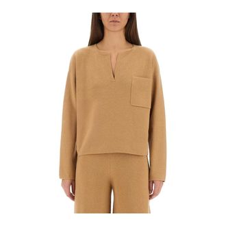 Max Mara Mujer, Jerseys, Beige, Talla: L