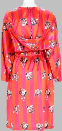 Golden Goose Floral Print Polyester Coat - Pink