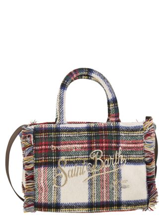 MC2 Saint Barth MC2 Saint Barth Bolsa de efecto de lana Colette con logotipo