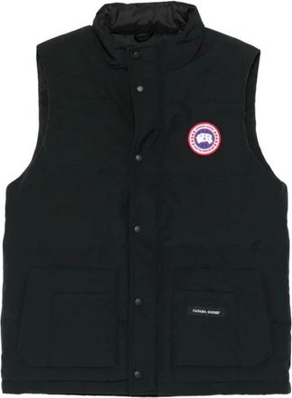 Canada Goose Freestyle Vest - Heren - Bodywarmers - Zwart - XL - Katoen - Jassen