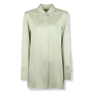 Jil Sander Shirts, female, Green, Size: S Shirt
