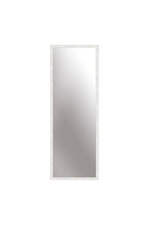 Nielsen Design Florentina Wall Mirror With Mosaic Design Frame, 50 x 150cm in White | Size: 50 x 150 cm