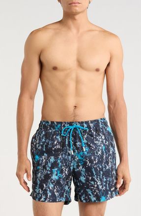BOSS Discus Swim Shorts in Turquoise/Aqua at Nordstrom Rack, Size Xx-Large