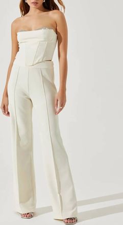 Astr Shanna Top In Ivory