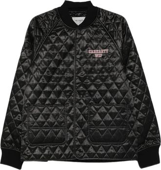 Carhartt Work in Progress Zwarte Alumni Liner Jas - Heren - Bomber jackets - Zwart - M - Jassen