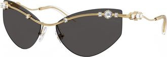 Swarovski SK 7039 400487 61mm Womens Irregular Sunglasses