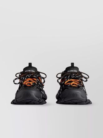 Balenciaga trail laces sneakers featuring mesh panels