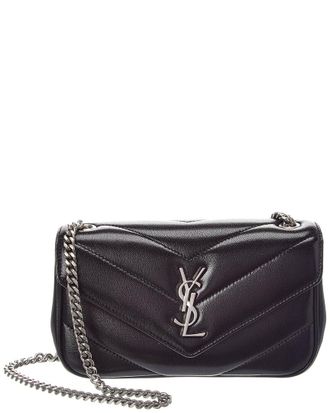 Saint Laurent Loulou Mini Leather Crossbody