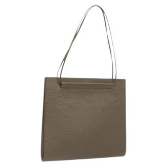 Louis Vuitton Pre-owned Shoulder Bags, female, Gray, Size: ONE SIZE Pre-owned Saint Tropez Handbag