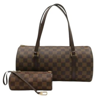 Louis Vuitton Pre-owned Handbags, female, Brown, Size: ONE SIZE Pre-owned Vintage Plastic Handbag