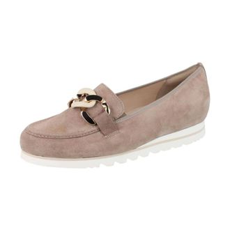 Hassia Instappers - Dames - Schoenen - Beige - Maat: 40 EU Leer