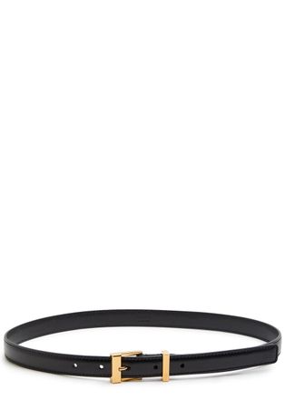 Khaite Manhattan Leather Belt - Black - 34 (UK12/ M)