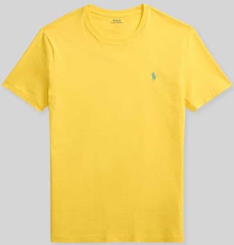 Polo Ralph Lauren Regular Fit T-Shirt aus reiner Baumwolle in GELB, Gr&ouml;&szlig;e XXL