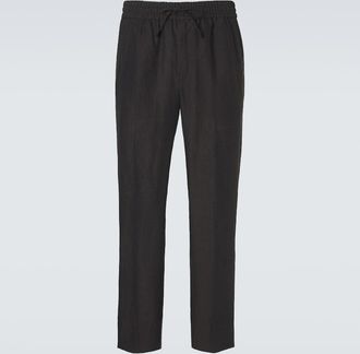 Brioni Linen straight pants