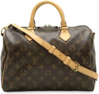 Louis Vuitton Pre-owned Handbags, female, Brown, Size: ONE SIZE Pre-owned Canvas louis-vuitton-bags