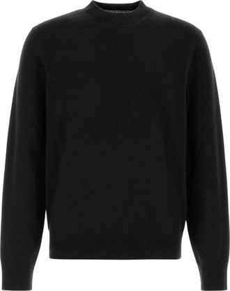 Burberry Heren, Truien, Zwart, Maat: XL Kasjmier