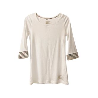 Burberry Nova Check Short Sleeve Top Size M