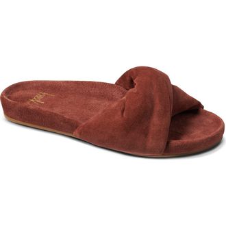 beek Tesia Slide Sandal in Fig at Nordstrom Rack, Size 9