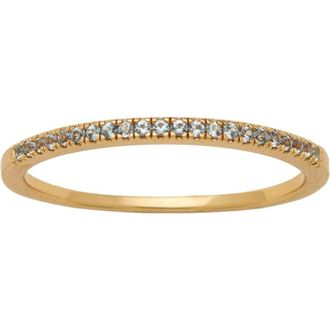 Made by Mary Birthstone Stacking Ring in Gold Vermeil at Nordstrom, Size 9