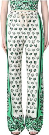 Red Valentino Mujer, Pantalones, Verde, Talla: S