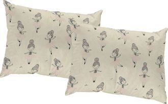 Adam Dekokissen »Ballerina« GOTS zertifiziert - Kissenhülle ohne Füllung, 1 Stück