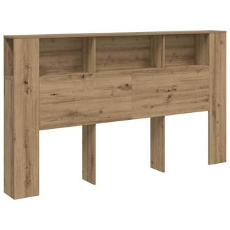 vidaXL Cabecero Armario Madera Roble Artisian 180x18,5x102,5 Cm Vidaxl